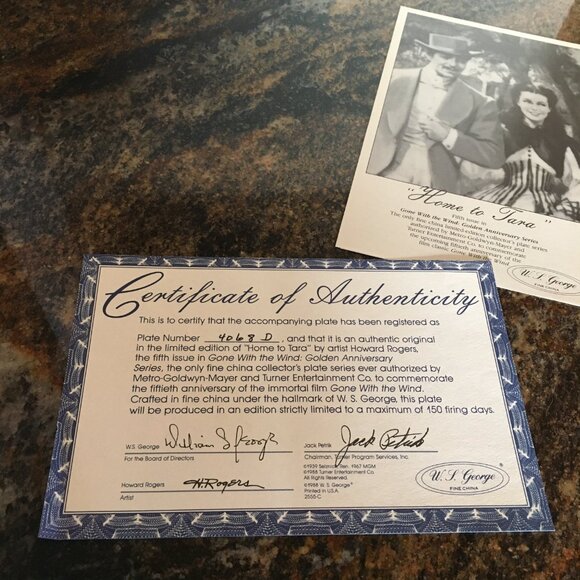 2/40 Gone With the Wind Golden Anniversary 'Home To Tara' Howard Rogers - Picture 8 of 9